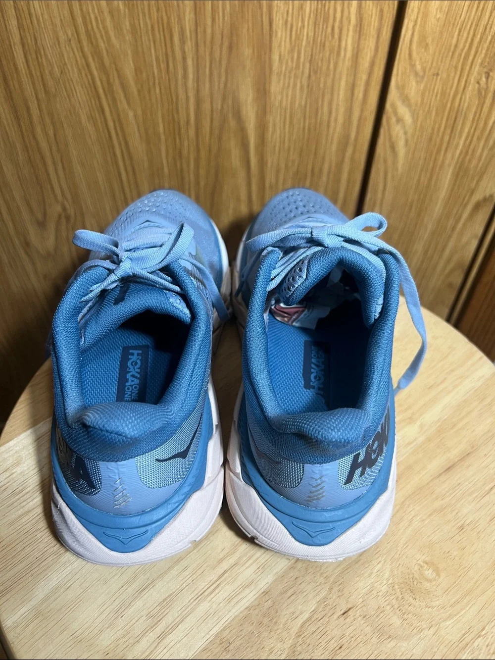 Hoka Women's Light Blue Athletic Running Shoes